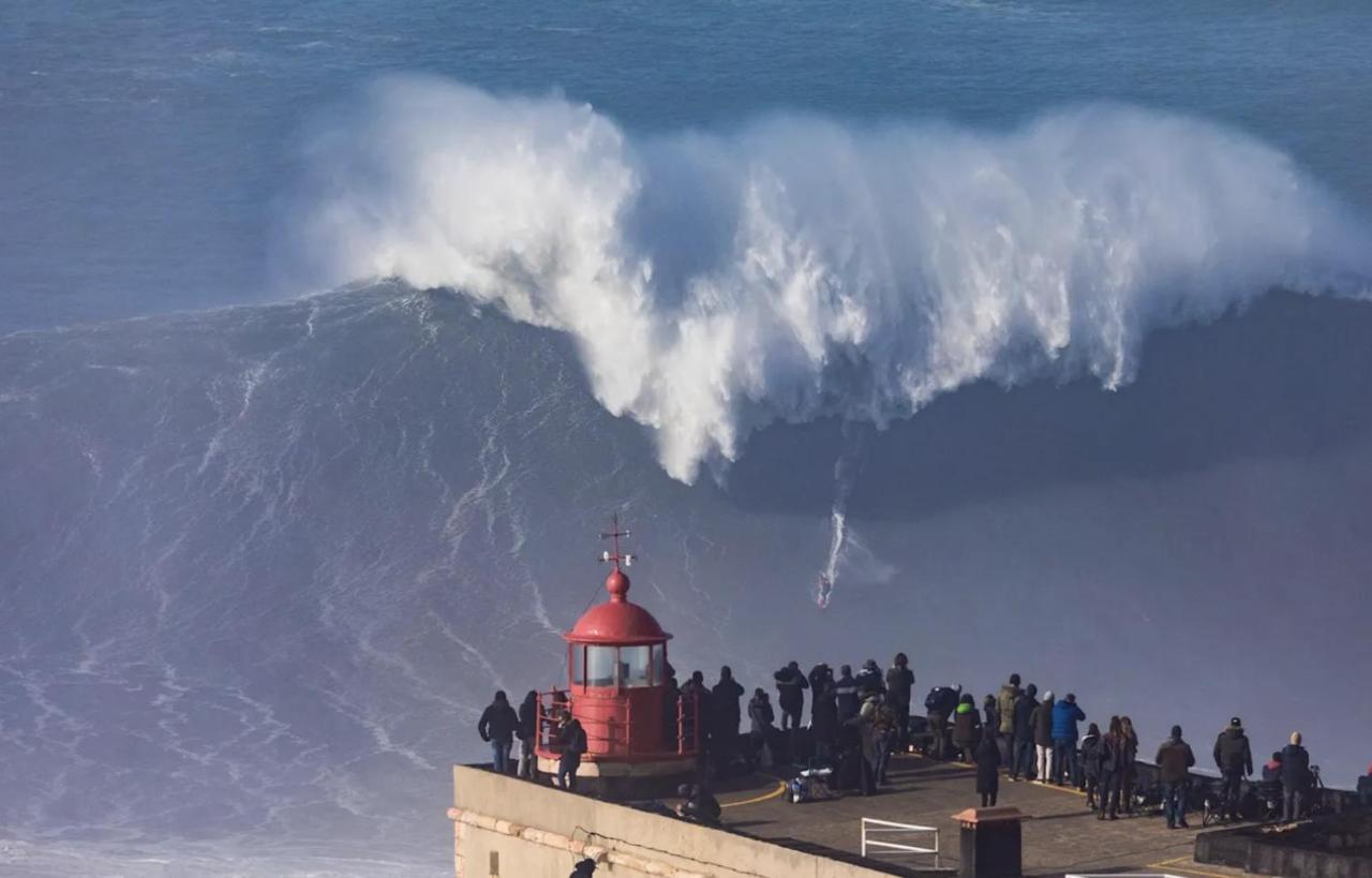 Appartement Casa Na Onda Subvila à Nazaré Extérieur photo